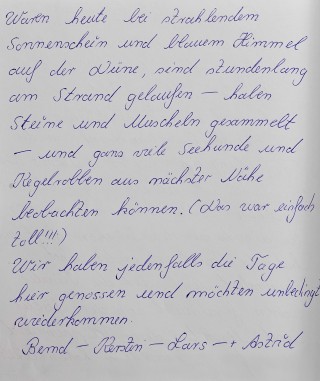 Gäste Meinungen