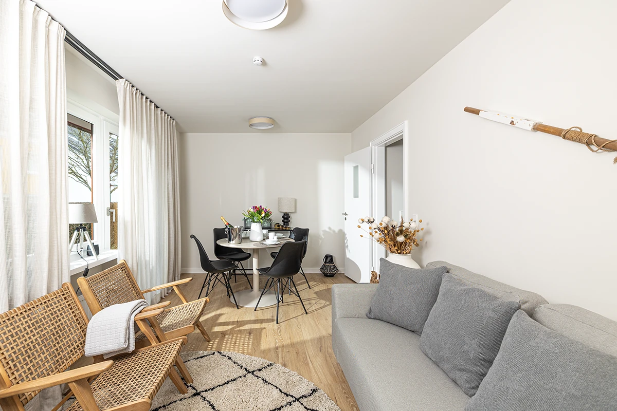  Ferienwohnung "Düne" - Wohnzimmer